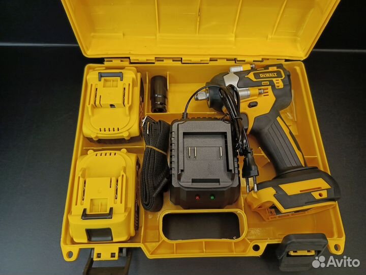 Гайковерт аккумуляторный dewalt, с гарантией магаз