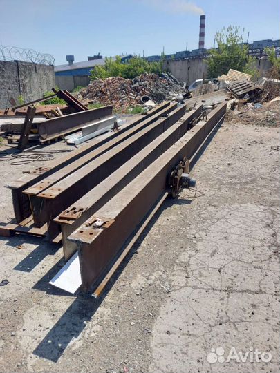 Кран-балка с подкрановыми путями