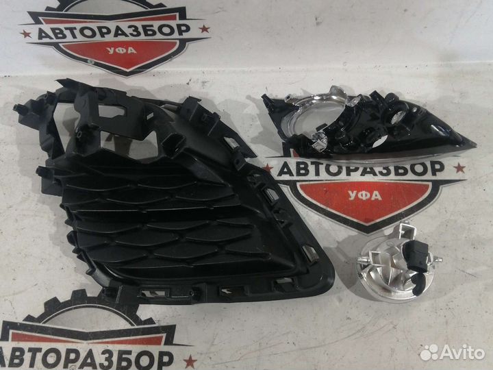 Решетка туманки в сборе левая mazda CX-7 09-12