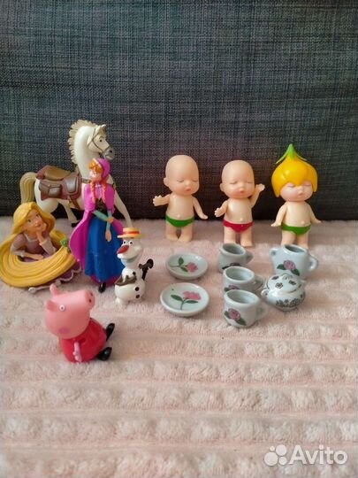 Детские игрушки пакетом для девочки