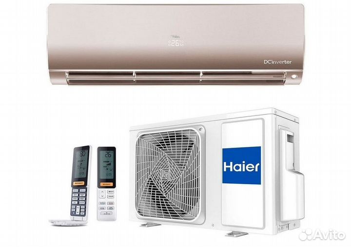 Сплит система с установкой