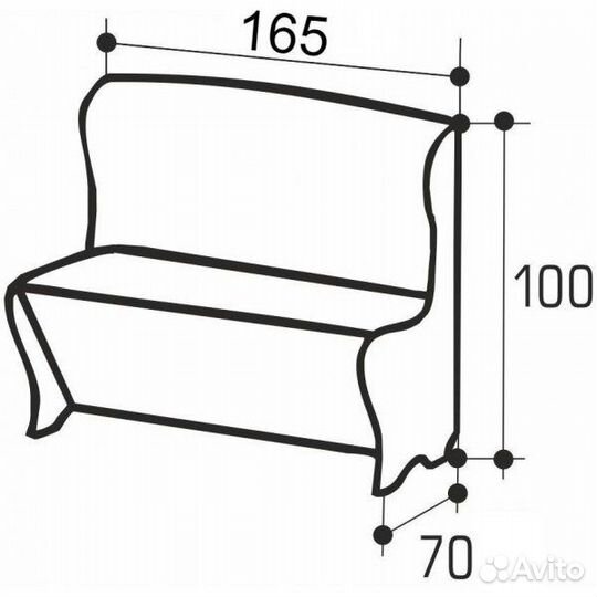 Кухонный диван Лагуна