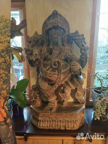 Храмовый старинный Ганеша 60х годов