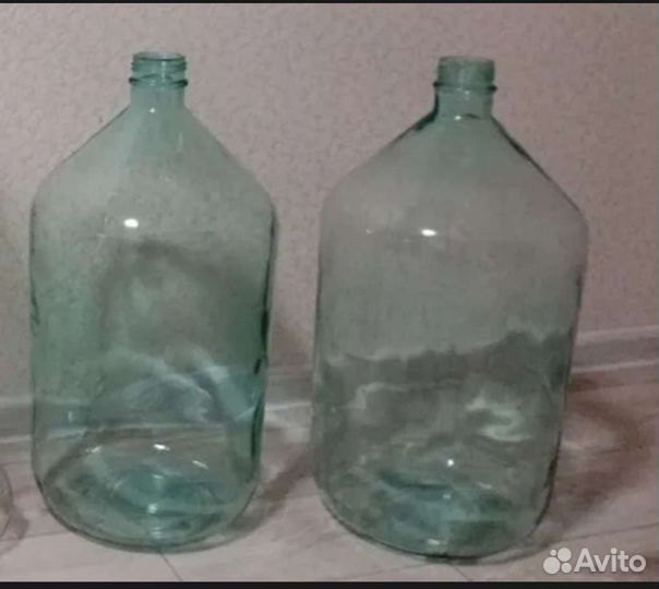 Стеклянные бутыли 20 л