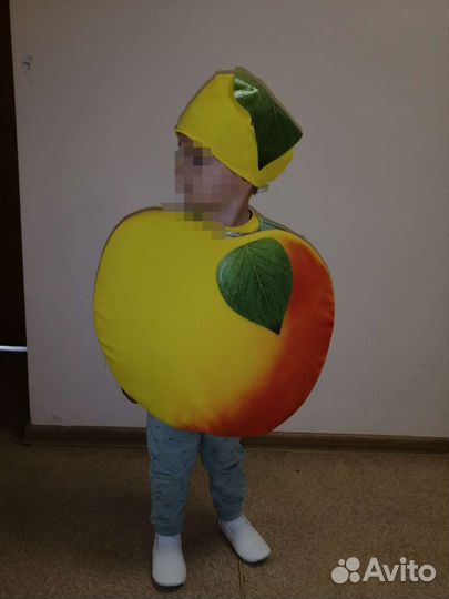 Карнавальный костюм - яблоко