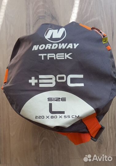 Новый спальный мешок nordway