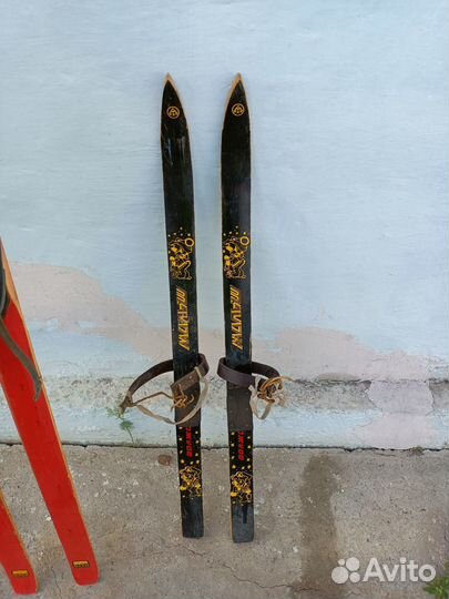 Лыжи деревянные СССР