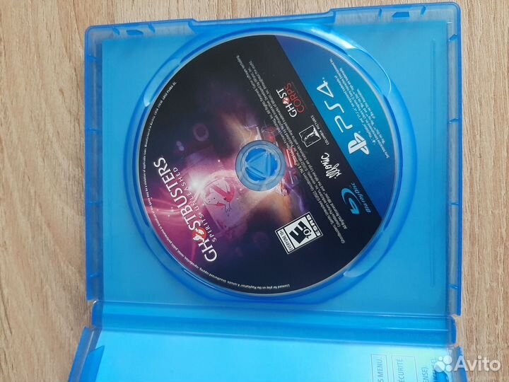 Диски на ps4 Охотники за привидениями