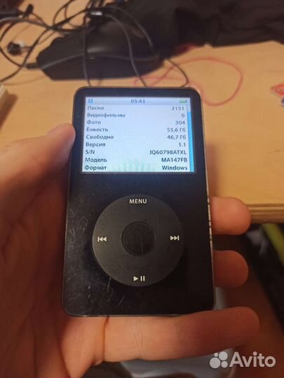 Плеер iPod classic 60 gb
