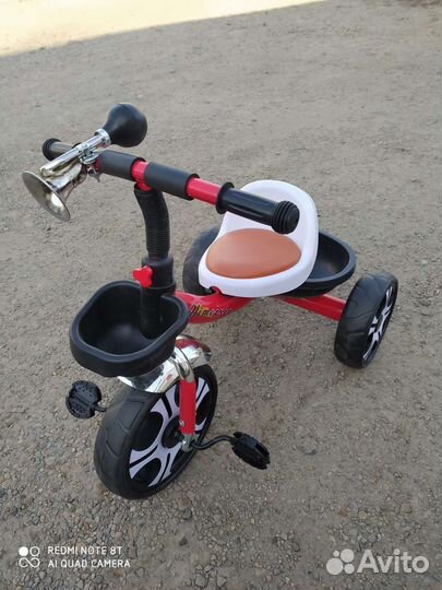 Велосипед детский трёхколёсный