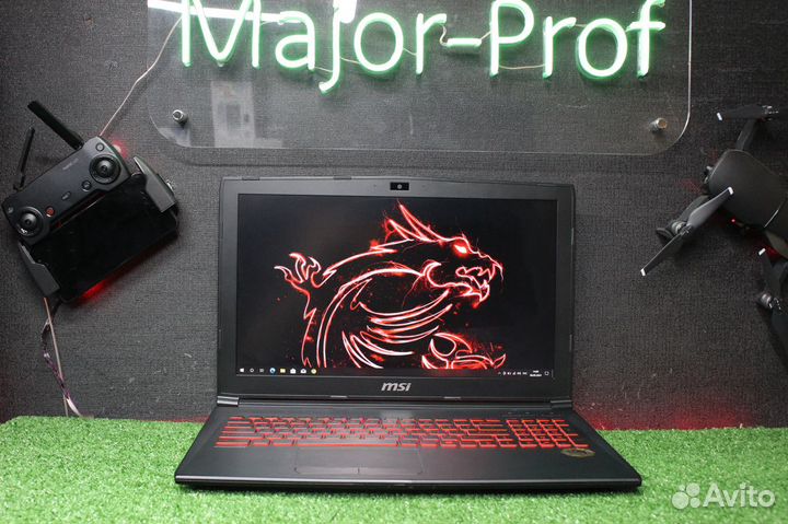 Игровой ноутбук MSI GL62M GTX1050Ti 4Gb Б/у