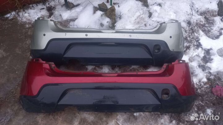 Задний бампер на рено сандеро степвей