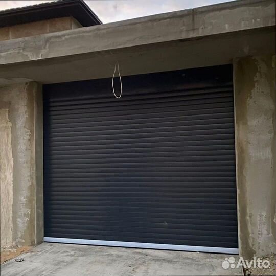 Ворота секционные ангарные доставка и монтаж