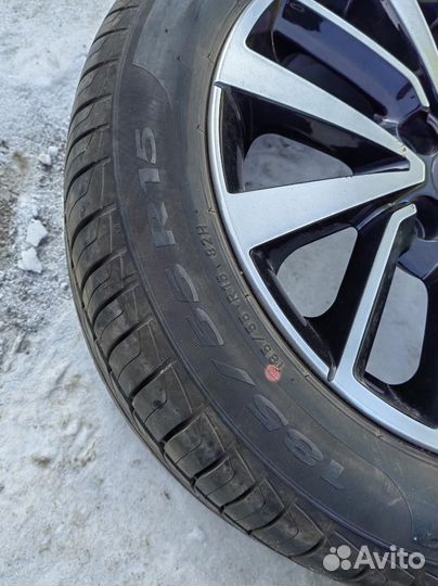 185/55 R15 Pirelli Cinturato P1 Лето Литые R15 pсd:4x98 ет:35 DIA:58.5