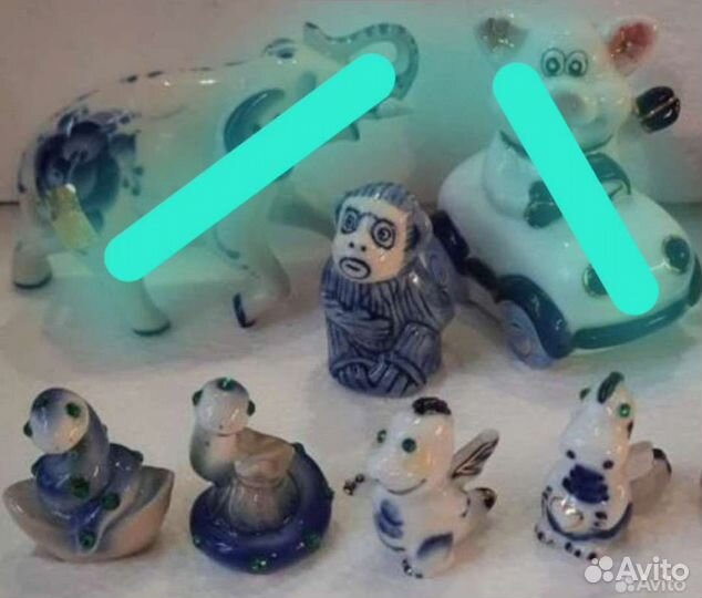 Фигурки гжель и другие фото 1