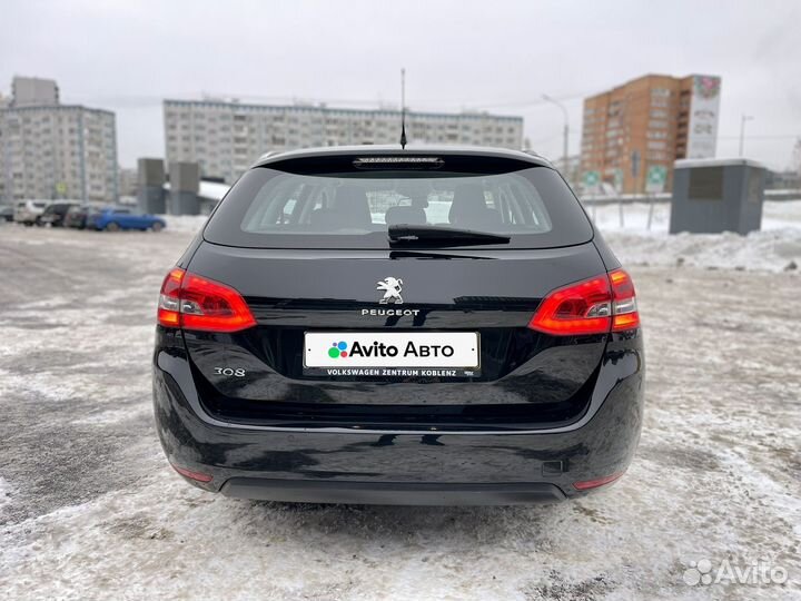 Peugeot 308 1.5 AT, 2019, 91 573 км