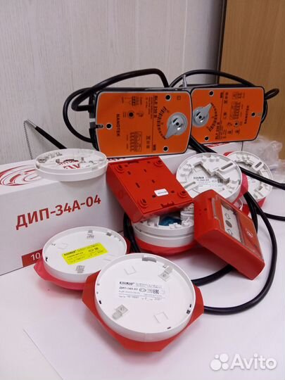 Пожарный извещатель маяк-12-С красный