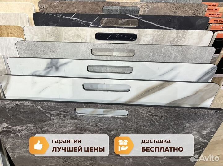 Кварцвиниловая плитка под мрамор