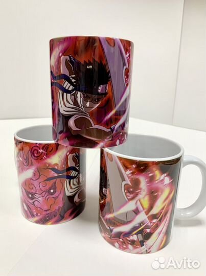 Кружка с принтом Naruto Наруто