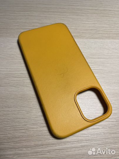 Коженный чехол iPhone 12 Pro Max оригинальный