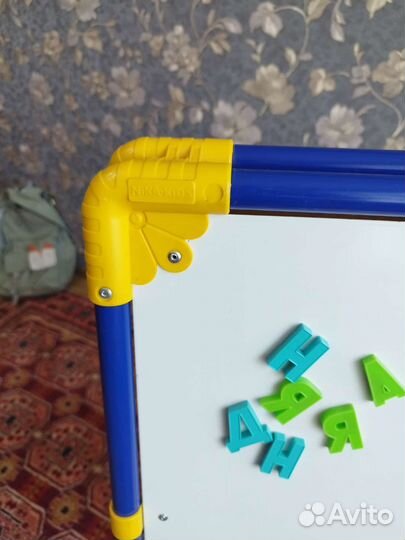 Магнитно-маркерная доска +алфавит, цифры, мозайка