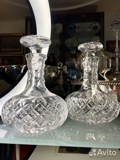 Штоф / графин хрустальный. Германия
