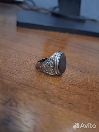 Мужская печатка серебро