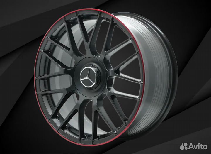 Литой диск в стиле MeRcedes AMG R18 5x112 ch