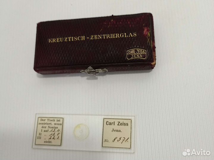 Микроскоп объект микрометры carl zeiss