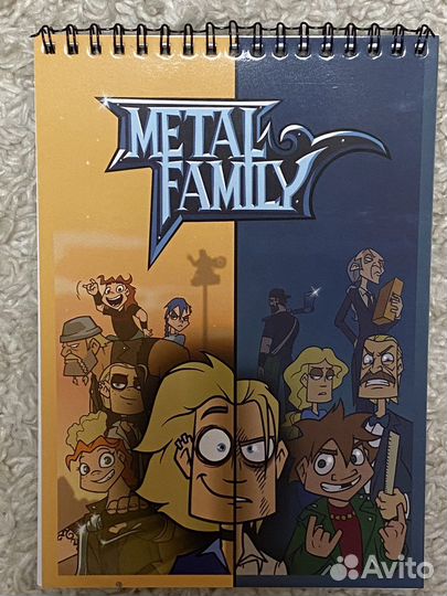 Блокнот Metal Family
