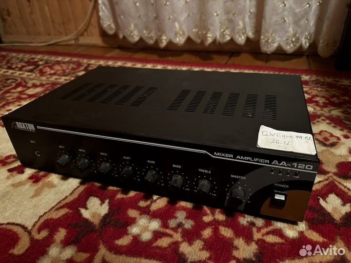 Микшер-усилитель комбинированный Roxton MA-240