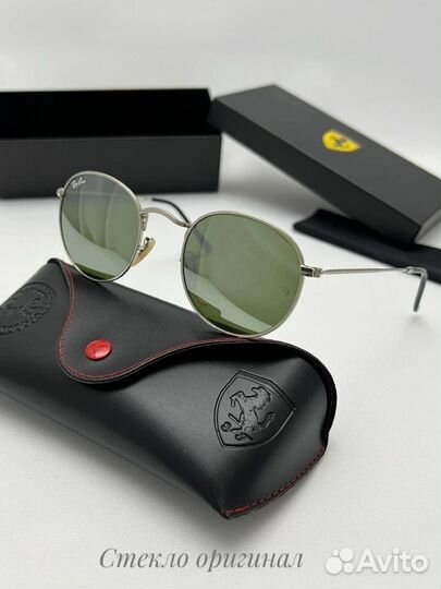 Солнцезащитные очки ray ban стекло