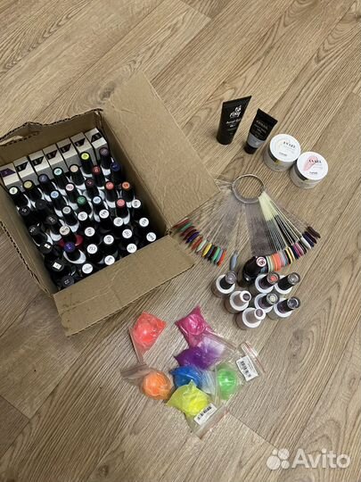 Материалы для маникюра бу