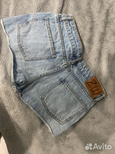 Шорты джинсовые Zara женское 34