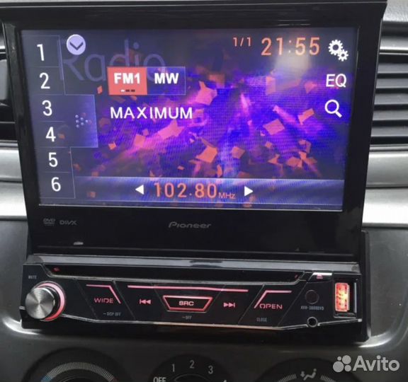 Магнитола pioneer AVH-3800DVD