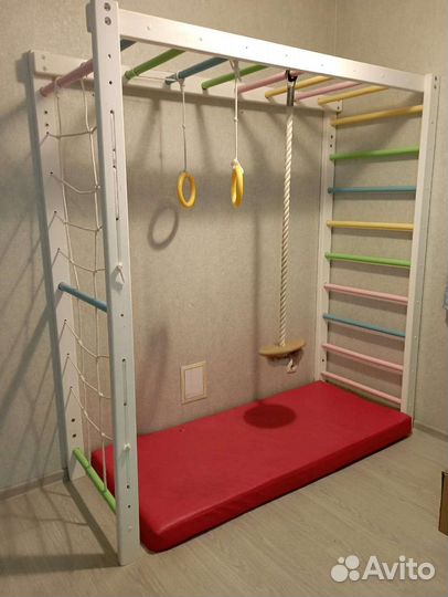 Спортивная стенка деревянная