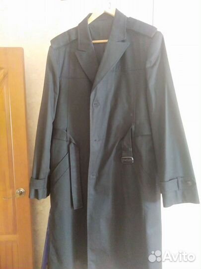 Плащ мужской для военнослужащих вмф