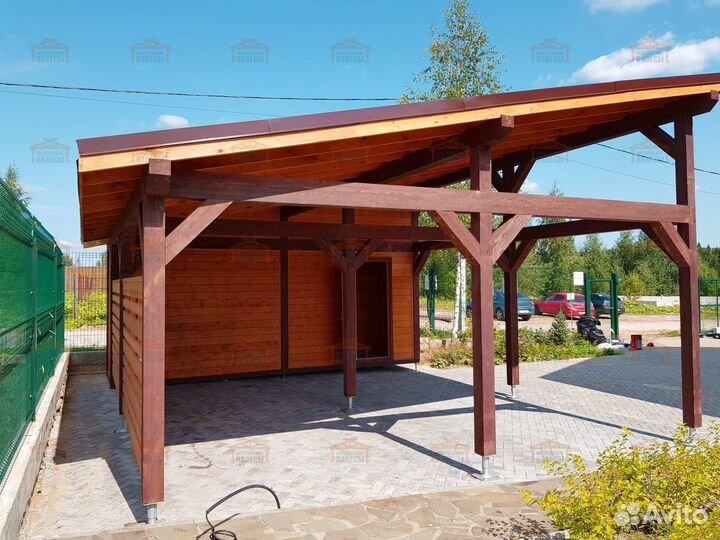 Навесы и беседки