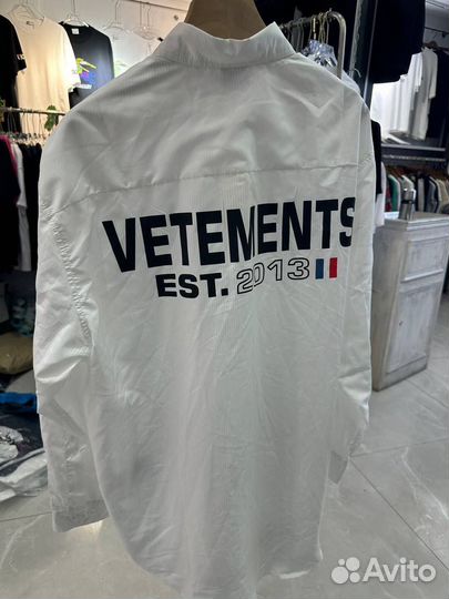 Рубашка мужская vetements