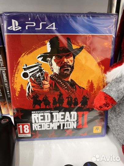 Rdr 2 ps4 диск (русский)