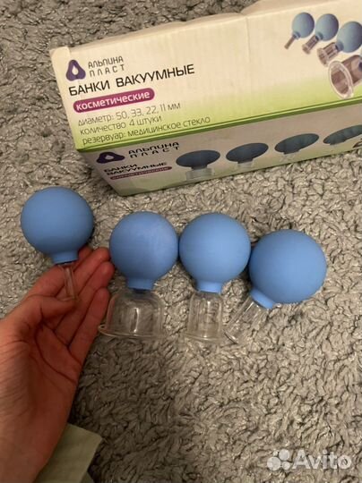 Банки массажные для лица и тела