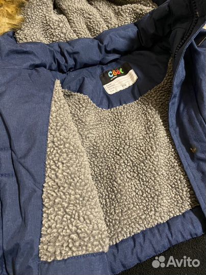 Зимняя куртка на мальчика 116