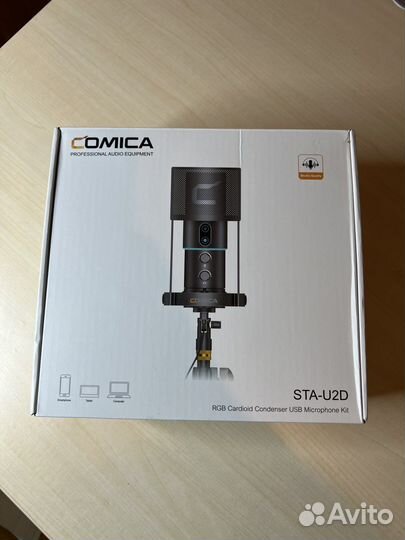 Конденсаторный микрофон Comica STA-U2D