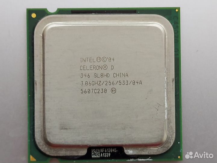 Процессор intel celeron 440