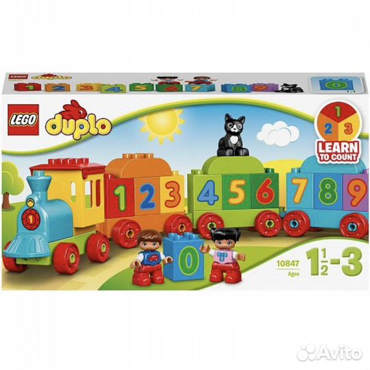 Lego duplo поезд