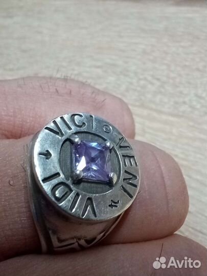 Серебряный перстень