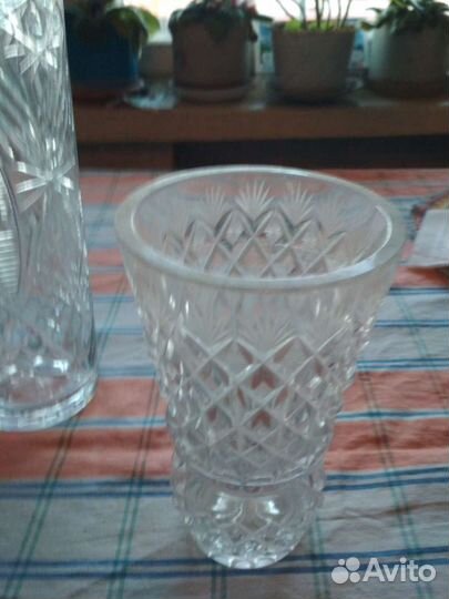 Ваза хрустальная СССР