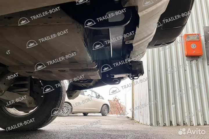 Фаркоп Mitsubishi Pajero III 2000-2006, под квадрат, 49188