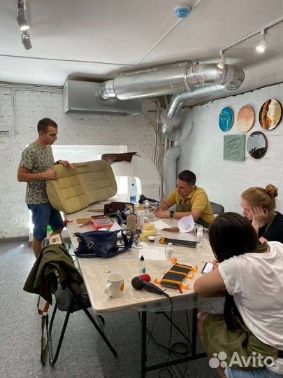 Обучение реставрации и покраски изделий из кожи