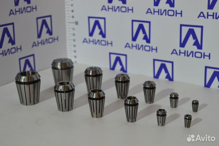 Цанги ER8, ER11, ER16, ER20, ER25, ER32, ER40,ER50